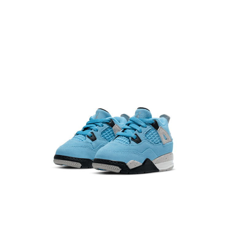 Air Jordan 4 Retro University Blue (TD) Angle 2