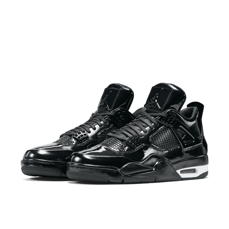 Air Jordan 4 Retro 11Lab4 Black Angle 2