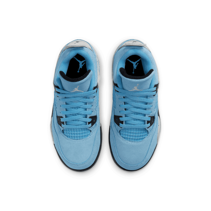 Air Jordan 4 Retro University Blue (PS) Angle 1