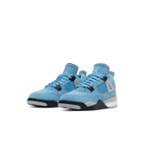 Air Jordan 4 Retro University Blue (PS) Angle 2