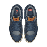 Air Jordan 4 Retro Levi's Denim (Tag with Levi's Logo) Angle 1