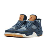 Air Jordan 4 Retro Levi's Denim (Tag with Levi's Logo) Angle 2
