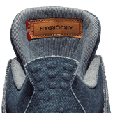 Air Jordan 4 Retro Levi's Denim (Tag with Levi's Logo) Angle 7