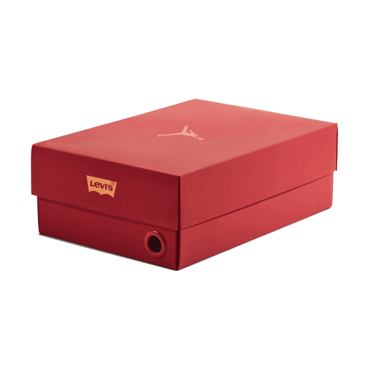 Air Jordan 4 Retro Levi's Denim (Tag with Levi's Logo) Angle 8