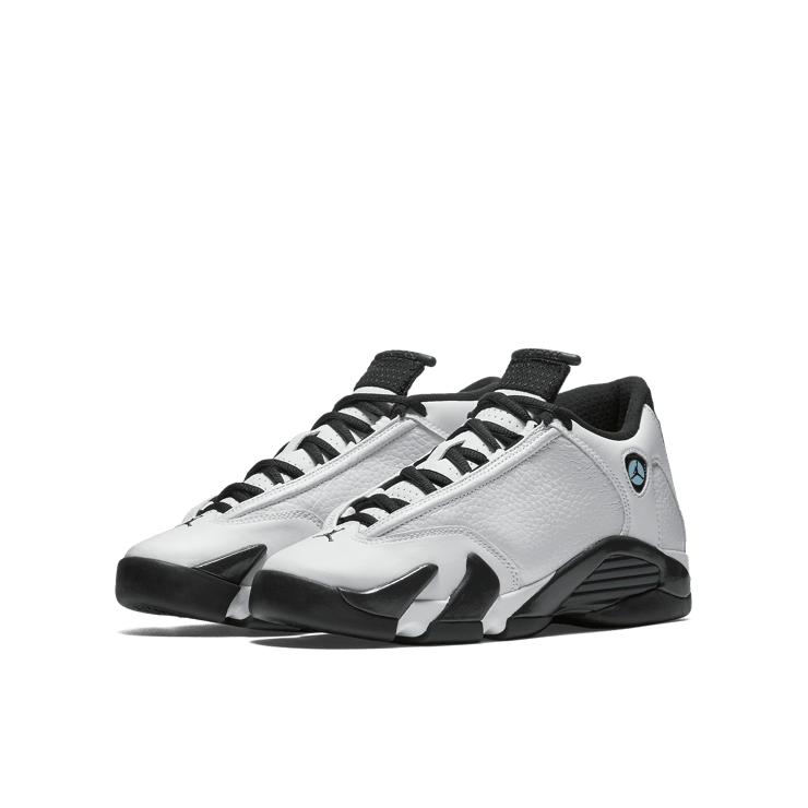 Air Jordan 14 Retro Oxidized Green (2016) (GS) Angle 2