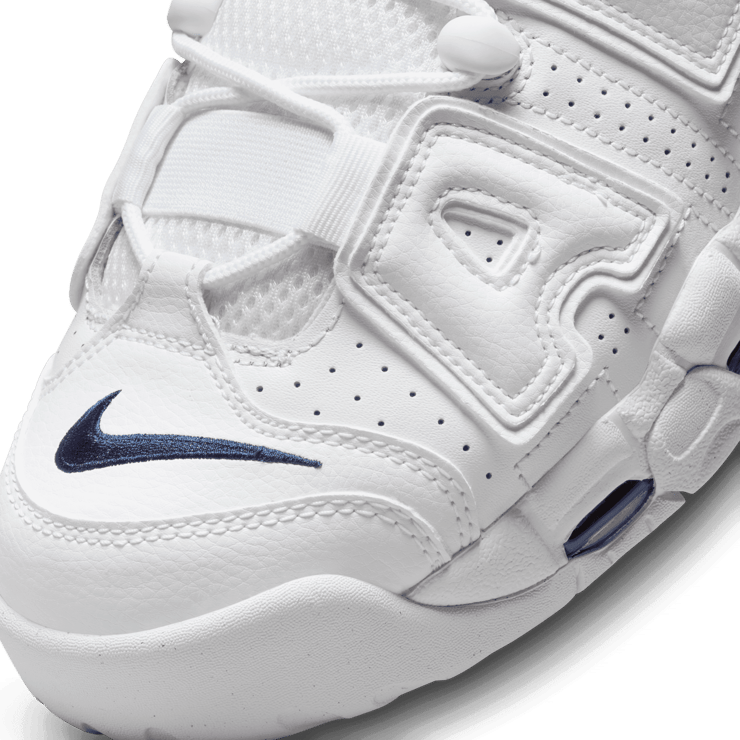 Nike Air More Uptempo '96 White Midnight Navy Angle 4