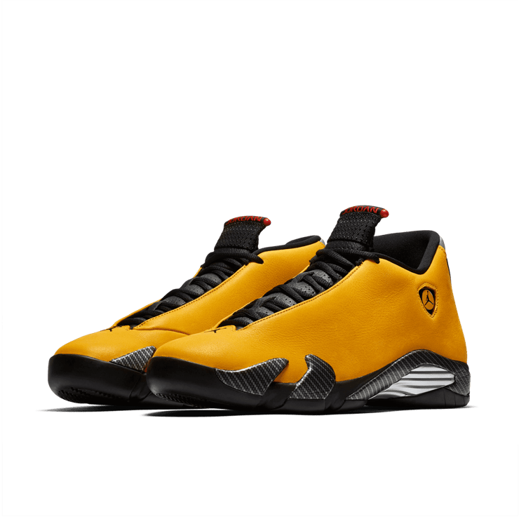 Air Jordan 14 Retro University Gold Angle 2