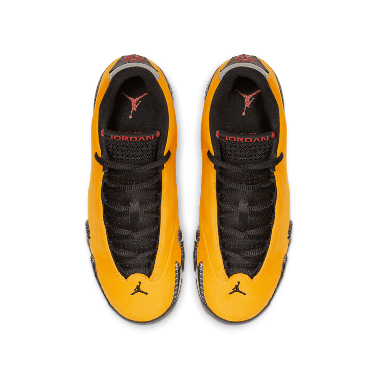 Air Jordan 14 Retro University Gold (GS) Angle 1