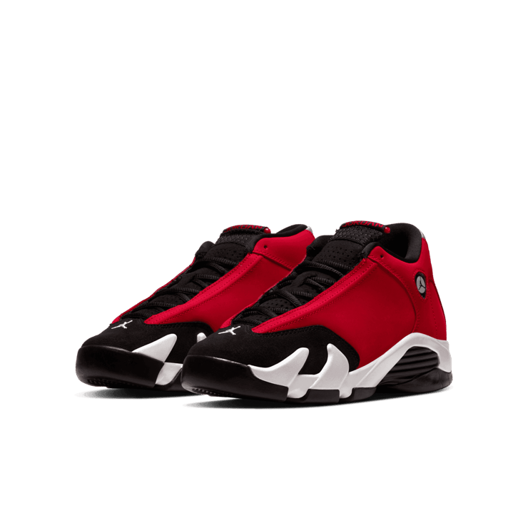 Air Jordan 14 Retro Gym Red Toro (GS) Angle 2