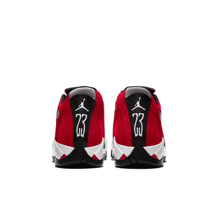 Air Jordan 14 Retro Gym Red Toro (GS) Angle 3