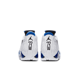 Air Jordan 14 Retro White Hyper Royal (GS) Angle 3