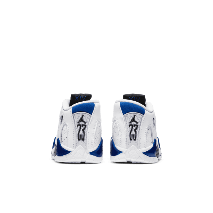 Air Jordan 14 Retro White Hyper Royal (TD) Angle 3