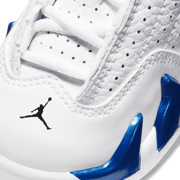 Air Jordan 14 Retro White Hyper Royal (TD) Angle 4