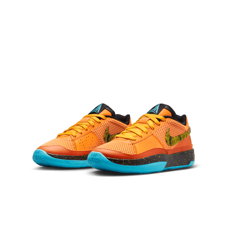 Nike Ja 1 Bright Mandarin (GS) Angle 2