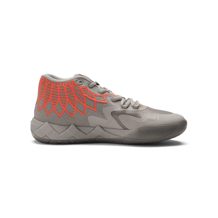 PUMA MB.01 Grey/Red Angle 1