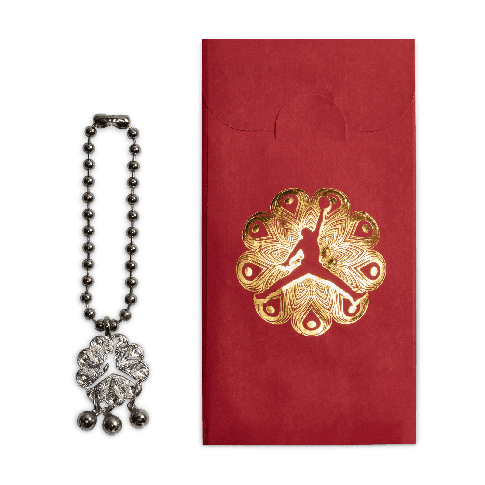 jordan 1 low gold pendant