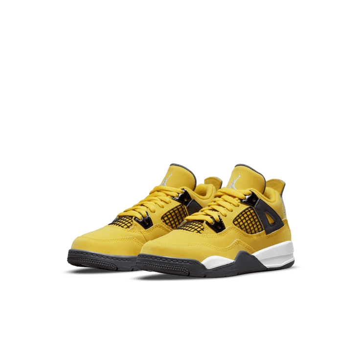 Air Jordan 4 Retro Lightning (2021) (PS) Angle 2