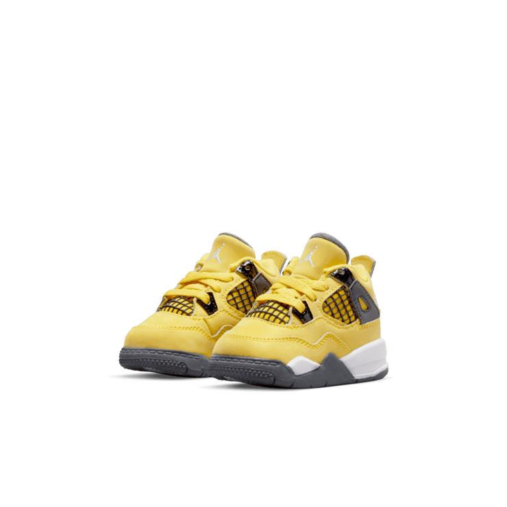 Air Jordan 4 Retro Lightning (2021) (TD) Angle 2