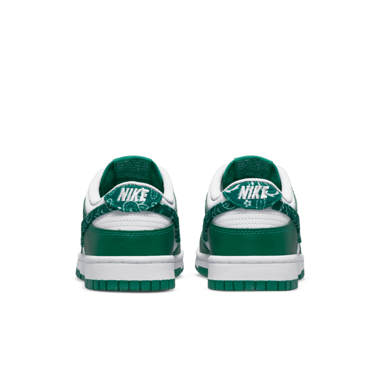 Nike Dunk Low Green Paisley (W) Angle 3