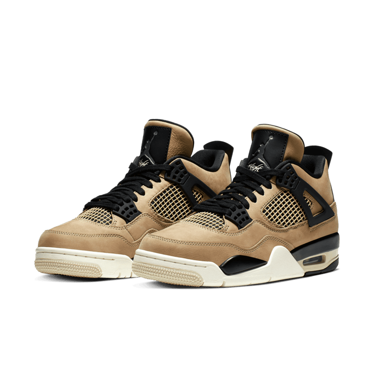 Air Jordan 4 Retro Fossil (W) Angle 2