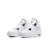 Air Jordan 4 Retro Metallic Purple (GS) Angle 2