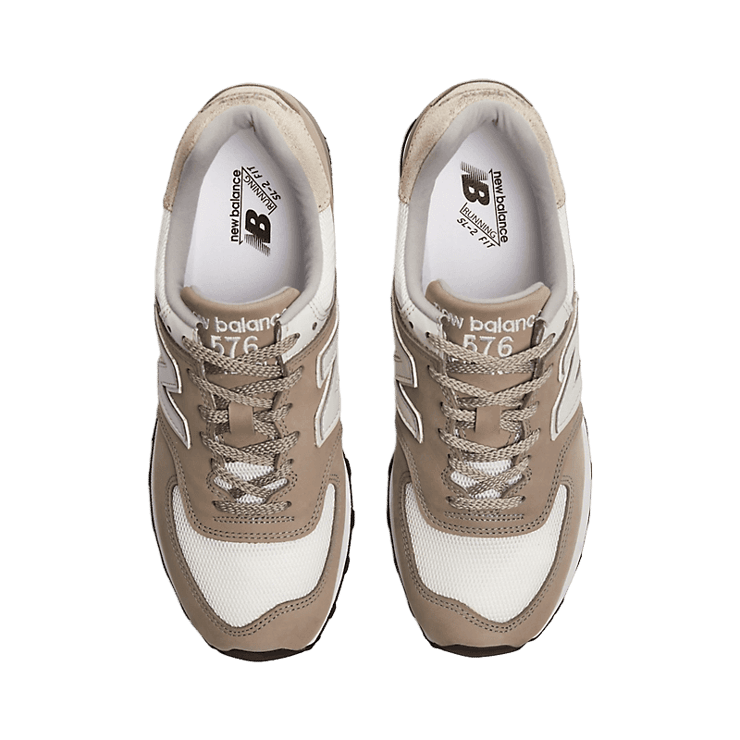 New Balance 576 Made in UK Toasted Nut Angle 1