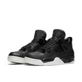 Air Jordan 4 Retro Pony Hair Black Angle 2
