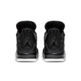 Air Jordan 4 Retro Pony Hair Black Angle 3