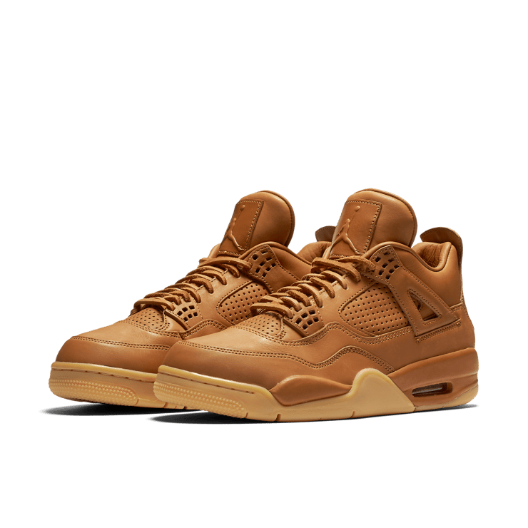 Air Jordan 4 Retro Ginger Wheat Angle 2