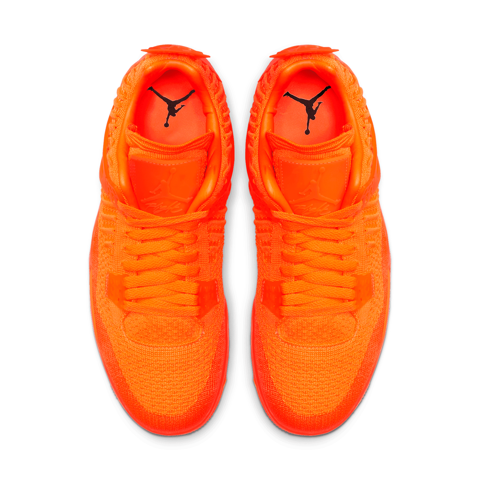 retro flyknit orange