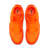 Air Jordan 4 Retro Flyknit Orange Angle 1