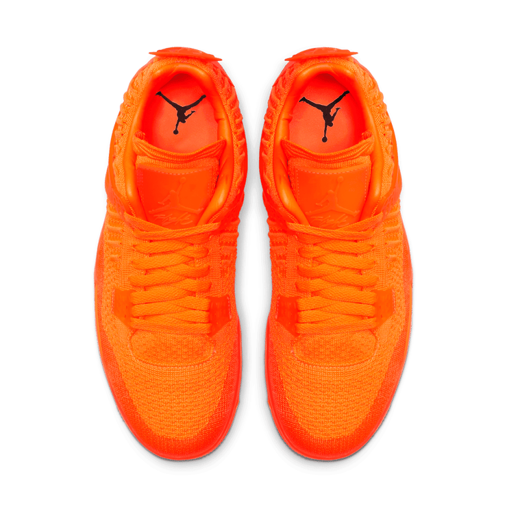 Air Jordan 4 Retro Flyknit Orange Angle 1
