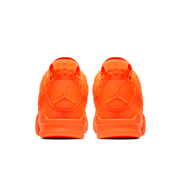 Air Jordan 4 Retro Flyknit Orange Angle 3