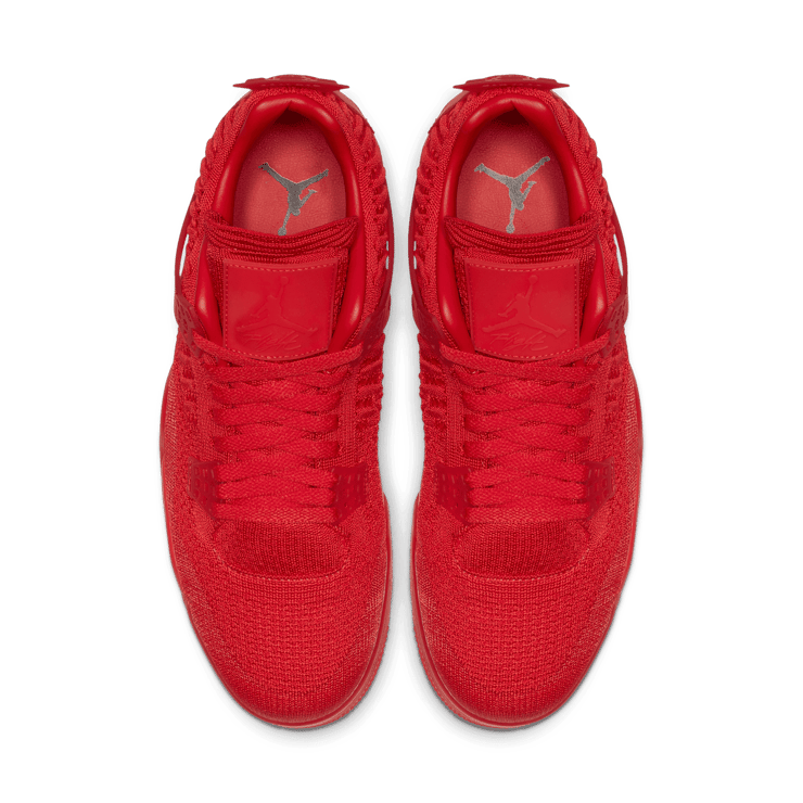 Air Jordan 4 Retro Flyknit Red Angle 1