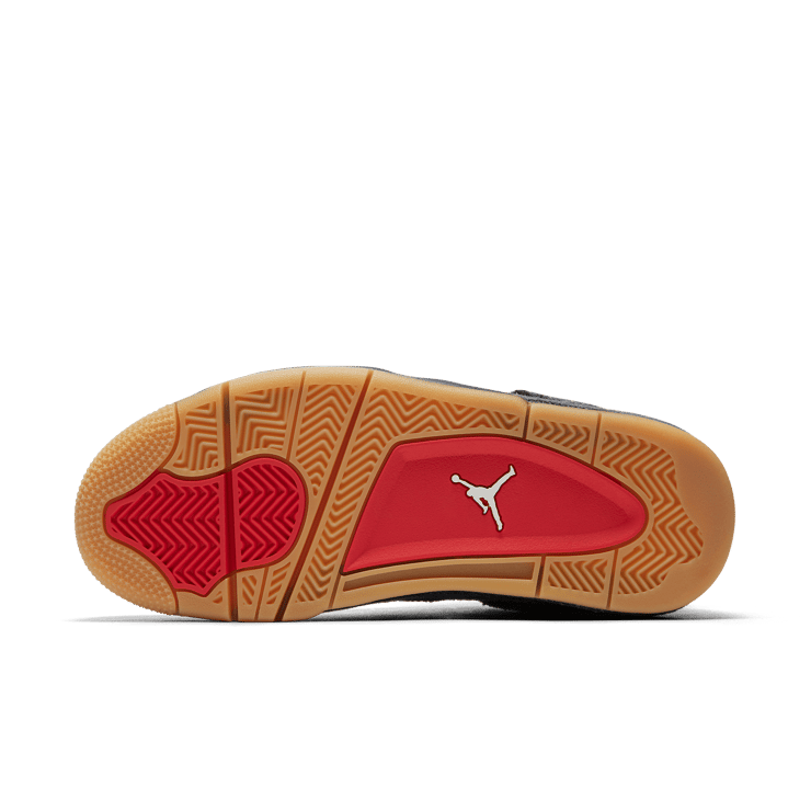 Air Jordan 4 Retro Levi's Black (GS) (Levi's Tag) Angle 0