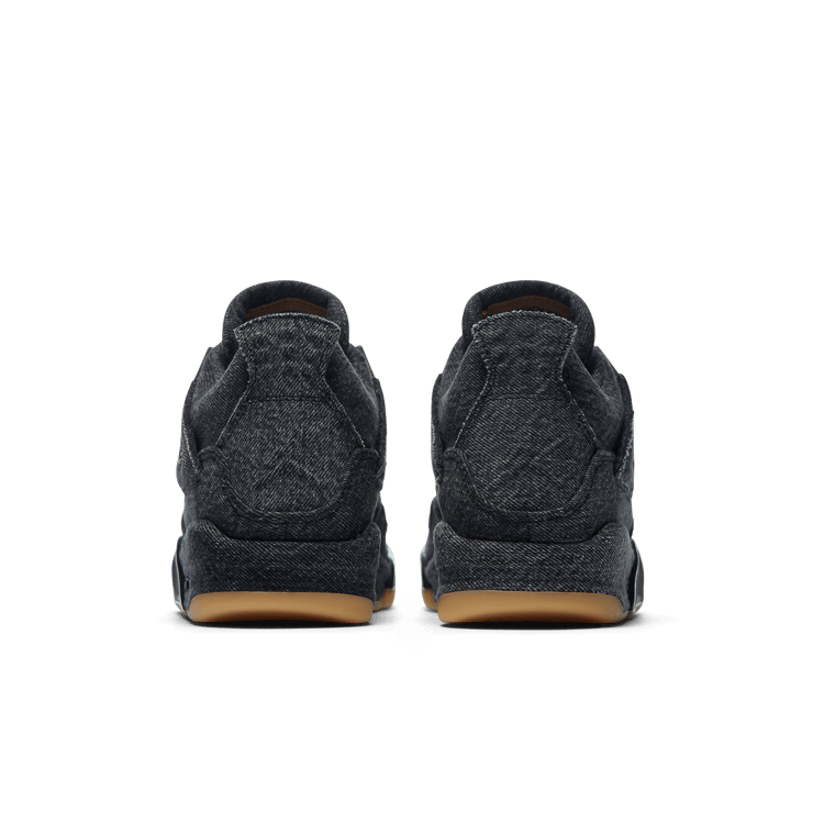 Air Jordan 4 Retro Levi's Black (GS) (Levi's Tag) Angle 3
