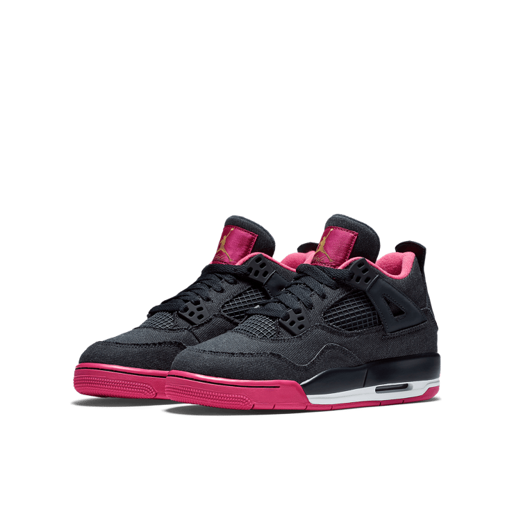 Air Jordan 4 Retro Denim (GS) Angle 2