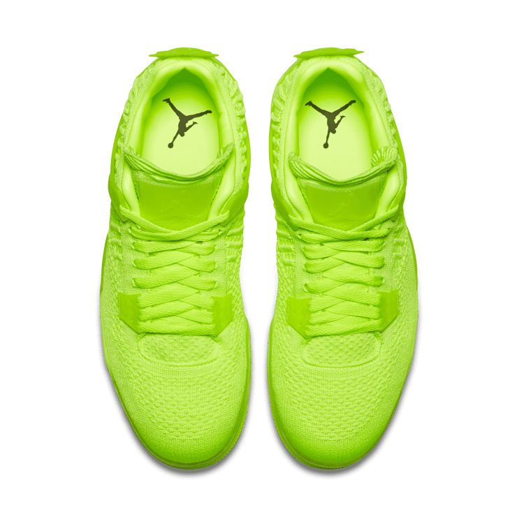Air Jordan 4 Retro Flyknit Volt Angle 1