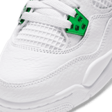 Air Jordan 4 Retro Metallic Green (GS) Angle 4