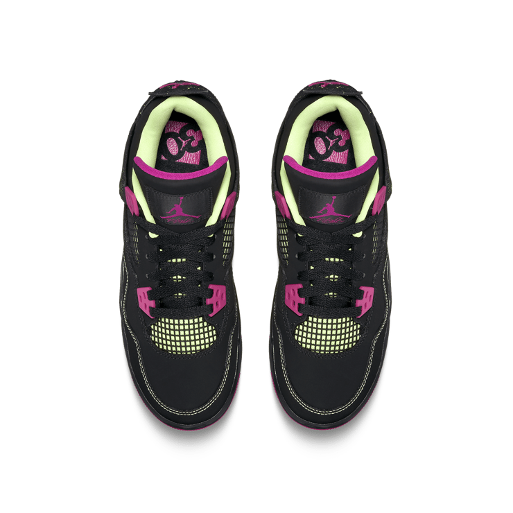 Air Jordan 4 Retro Fuschia (GS) Angle 1