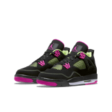 Air Jordan 4 Retro Fuschia (GS) Angle 2