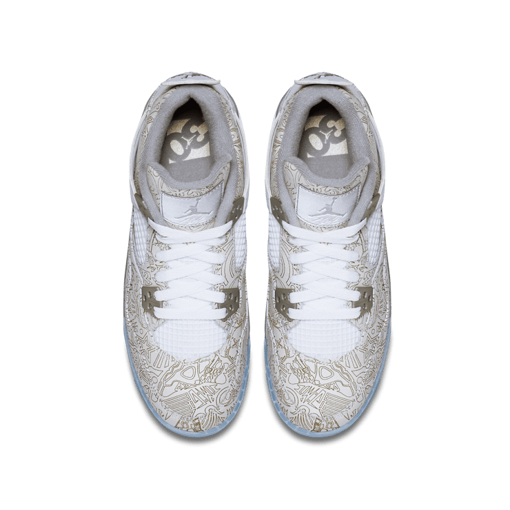 Air Jordan 4 Retro Laser (GS) Angle 1