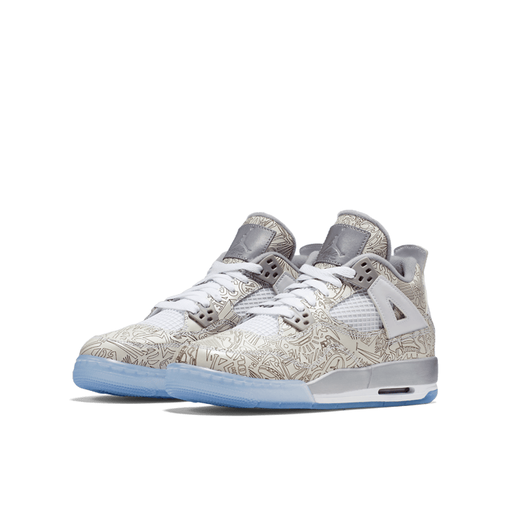 Air Jordan 4 Retro Laser (GS) Angle 2