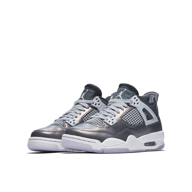 Air Jordan 4 Retro Monsoon Blue (GS) Angle 2