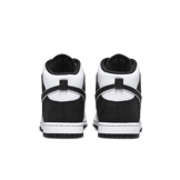 Nike Dunk High White Black Angle 3