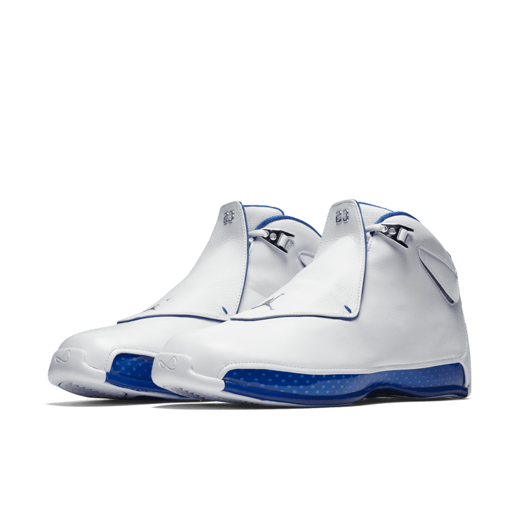 Air Jordan 18 Retro White Sport Royal AA2494-106 - Main Image