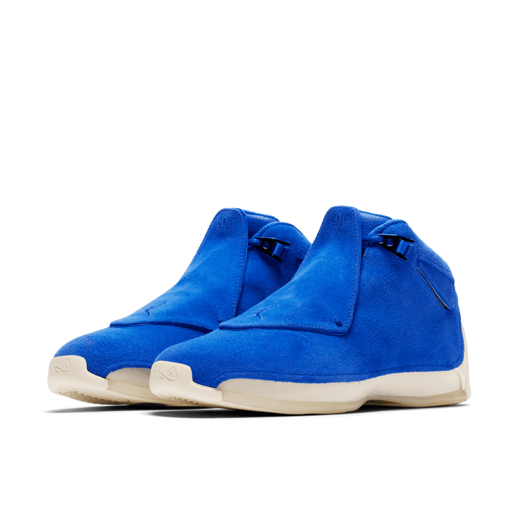 Air Jordan 18 Retro Racer Blue Angle 2