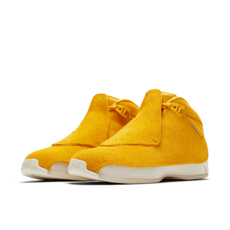 Air Jordan 18 Retro Yellow Ochre AA2494-701 Raffles Where to Buy