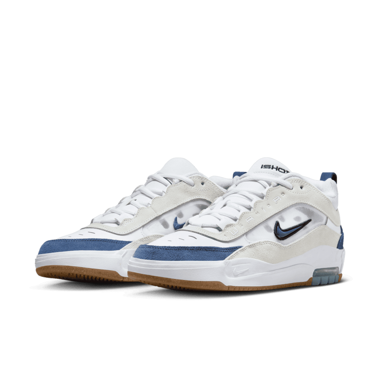 Nike SB Air Max Ishod White Aquarius Blue Angle 2