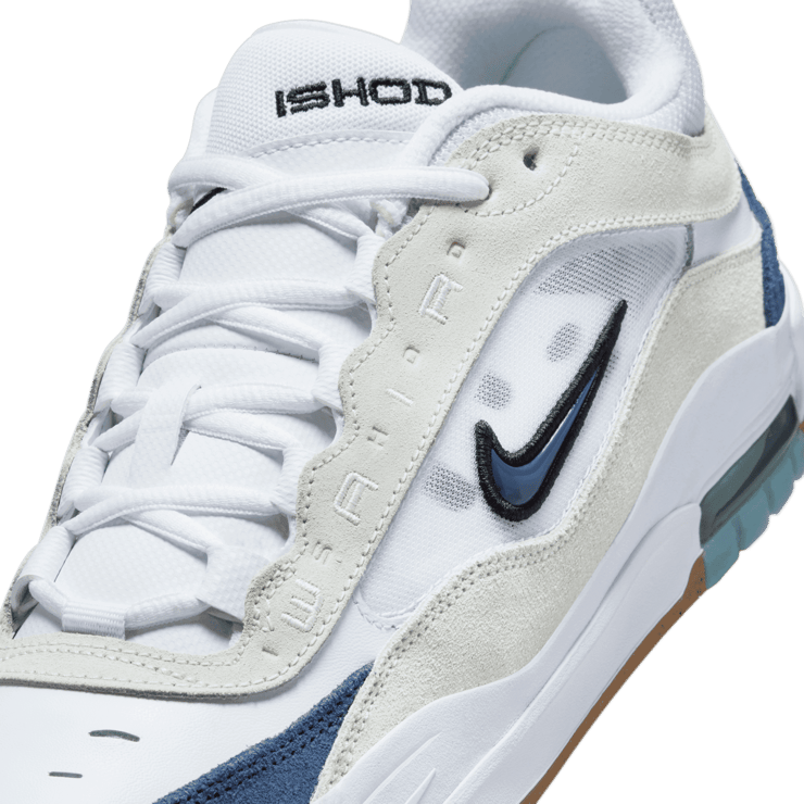 Nike SB Air Max Ishod White Aquarius Blue Angle 4